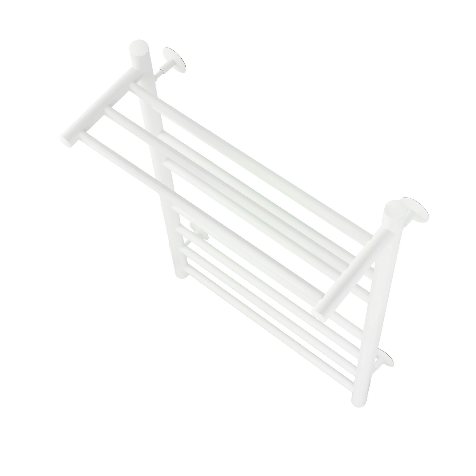 Полотенцесушитель Energy Round Modus 800x500 белый с таймером, с полкой